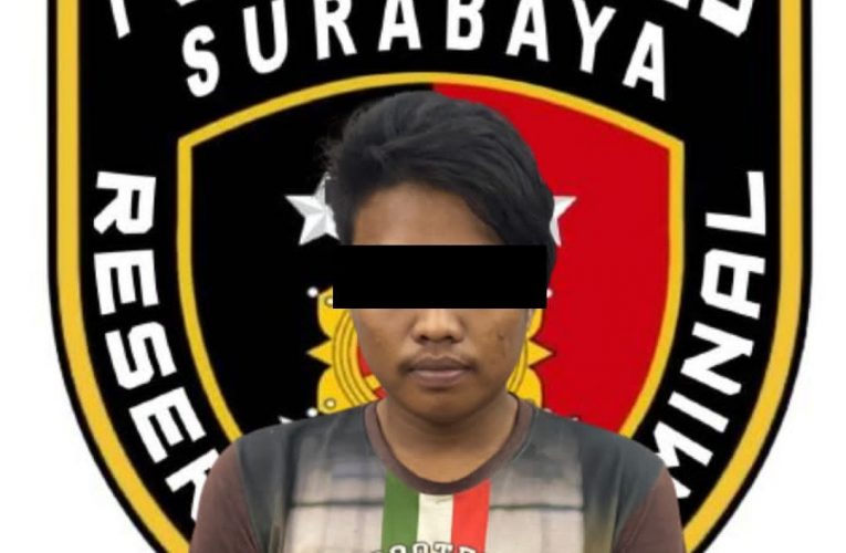 Pria Asal Semampir Surabaya Berhasil Diamankan Unit Jatanras Polrestabes Surabaya, Terduga Pelaku Gebal Jalanan