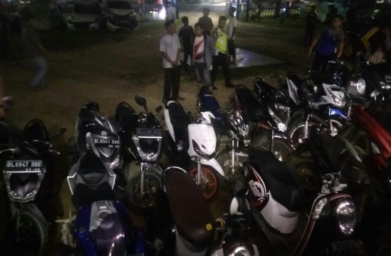 Razia Gabungan Di Tiga Titik Di Pimpin Langsung Waka Polres Aceh Timur