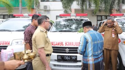 9 Gampong DiBanda Aceh,Mendapat Bantuan Ambulance Dari PJ Wali Kota