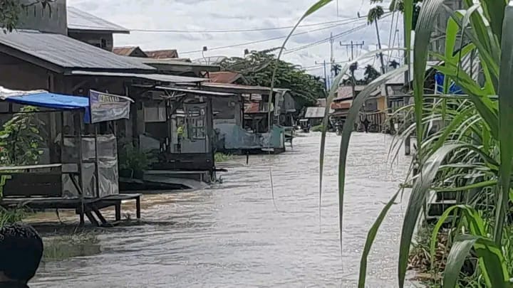 Sejumlah Wilayah Aceh Tenggara Terendam Air ,DiAkibatkan Tanggul Jebol.