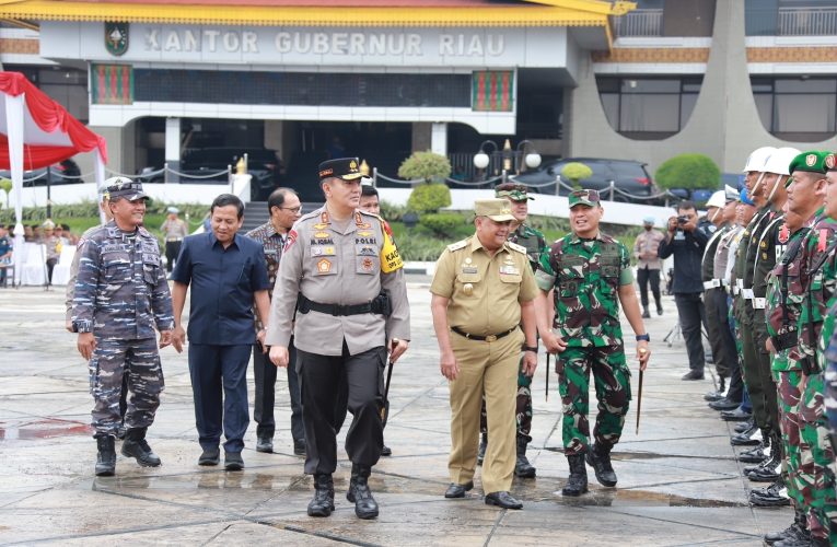 Gelar Operasi Pengamanan ‘Nataru’, Kapolda Riau Irjen Iqbal Pastikan Jajaran Lakukan Show Of Force 