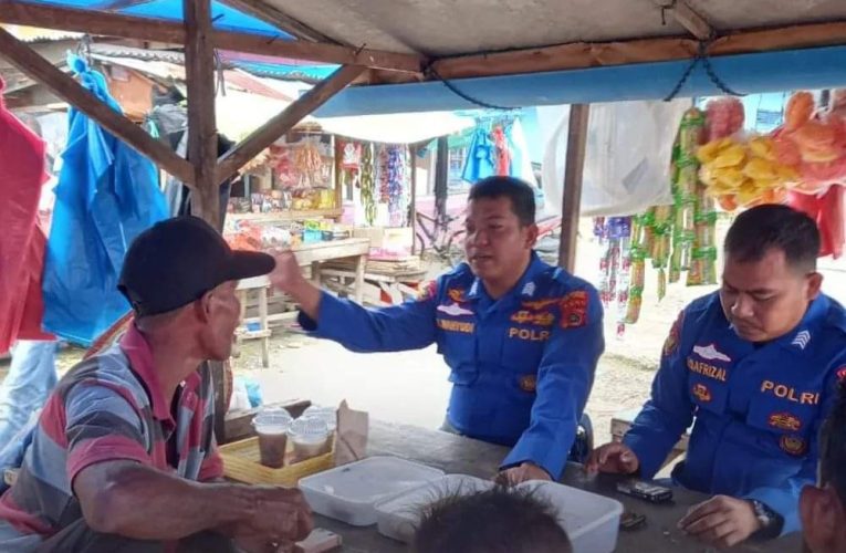 Sebagian Para Nelayan Di Aceh Timur Mendapat Arahan Satpolairud,Guna Keamanan Kamtibmas.