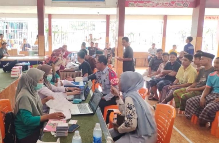 Lapas Padang Berikan  600 Dosis Vaksin Boster Ke 2 Bagi Petugas Dan Warga Binaan