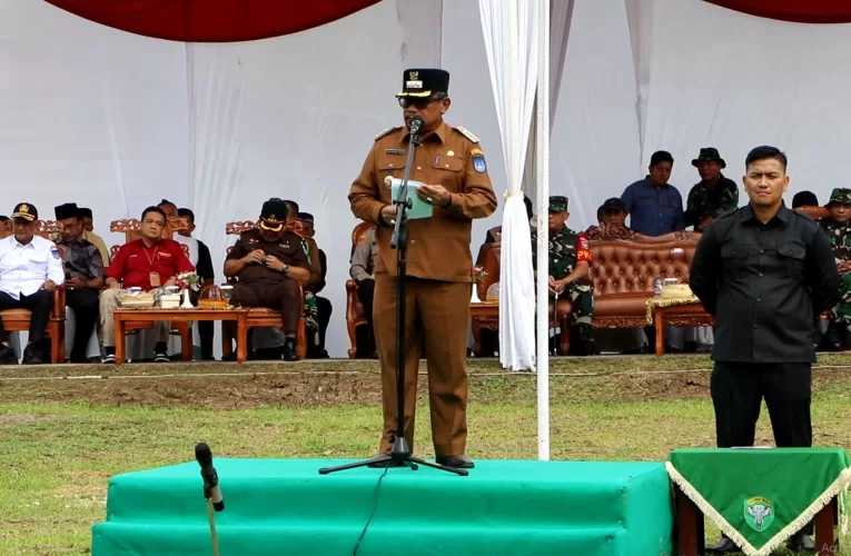 Pembukaan TNI Manunggal ( TMMD) Ke 117 Kodim 0104/Aceh Timur,Di Pimpin Langsung Oleh PJ Wali Kota Langsa
